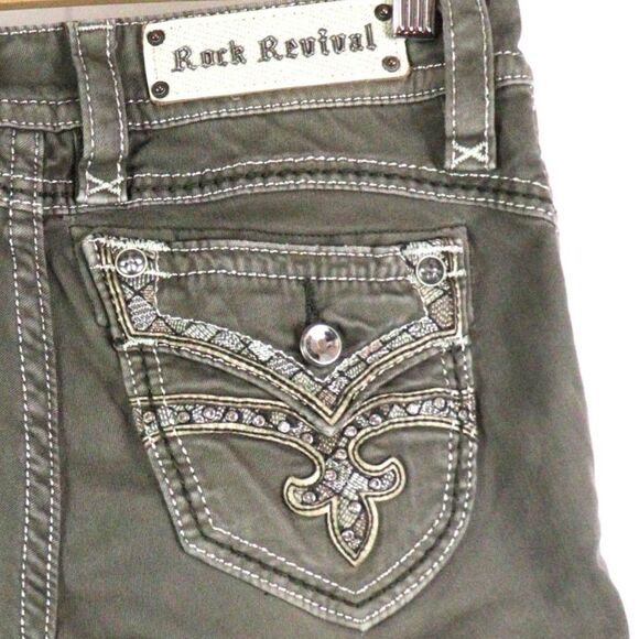 Rock Revival Keris Skinny Jeans size 26 - Picture 3 of 12